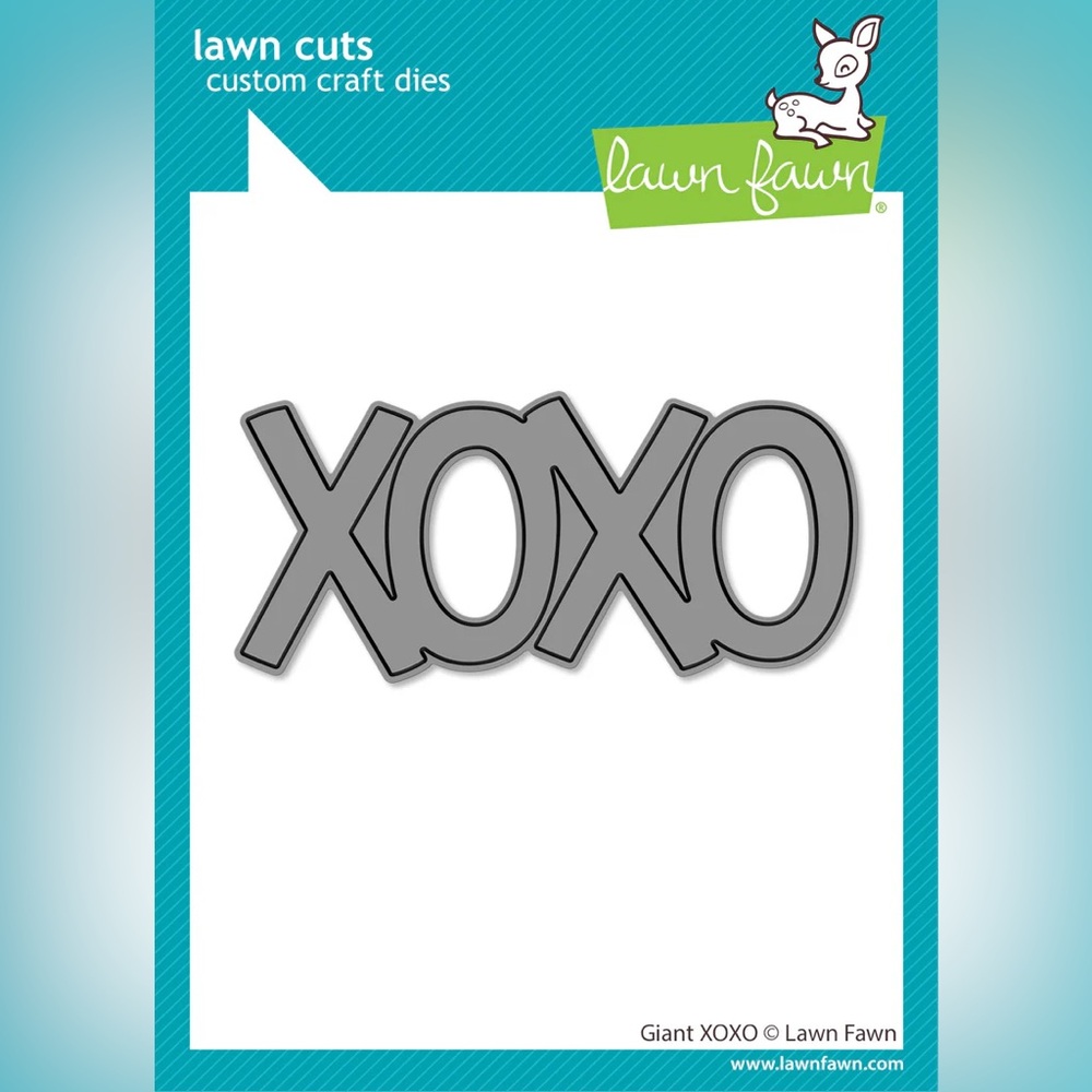 Lawn Fawn XOXO Die Cut